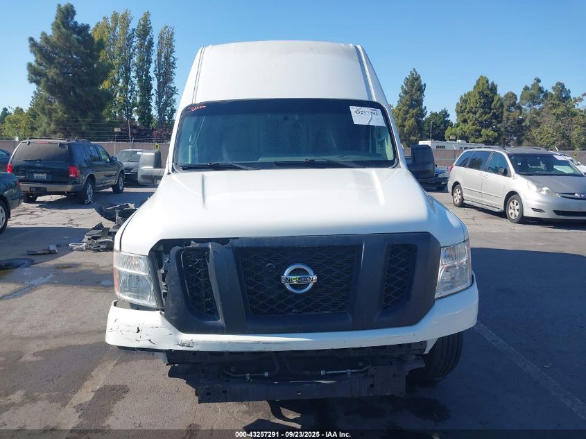 2020 Nissan Nv Cargo Nv2500 Hd Sv High Roof V6 VIN: 1N6BF0LY4LN810843 Lot: 43257291
