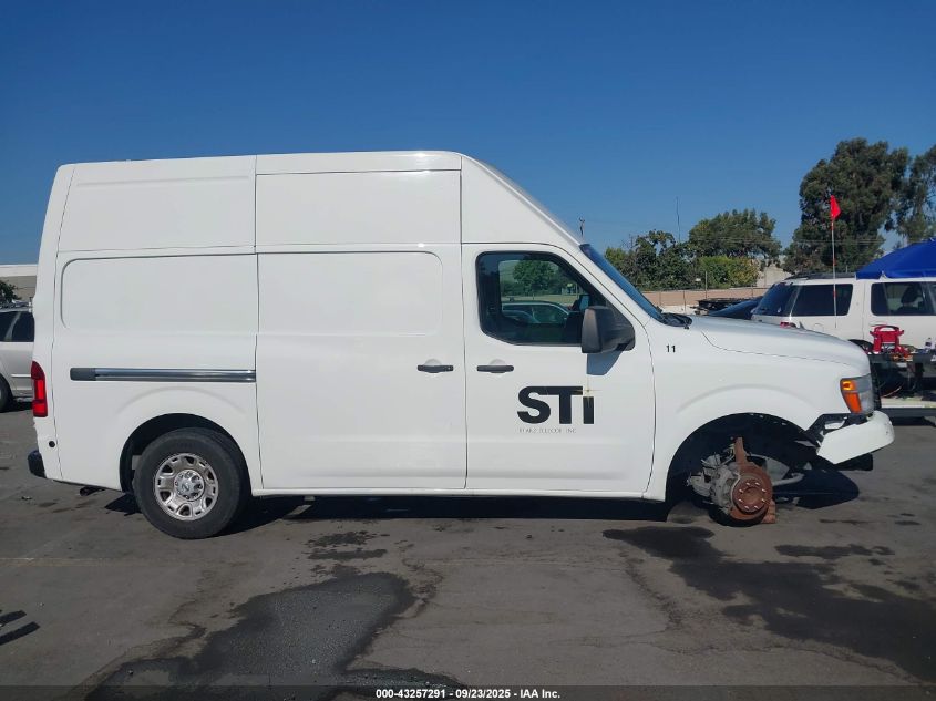 2020 Nissan Nv Cargo Nv2500 Hd Sv High Roof V6 VIN: 1N6BF0LY4LN810843 Lot: 43257291