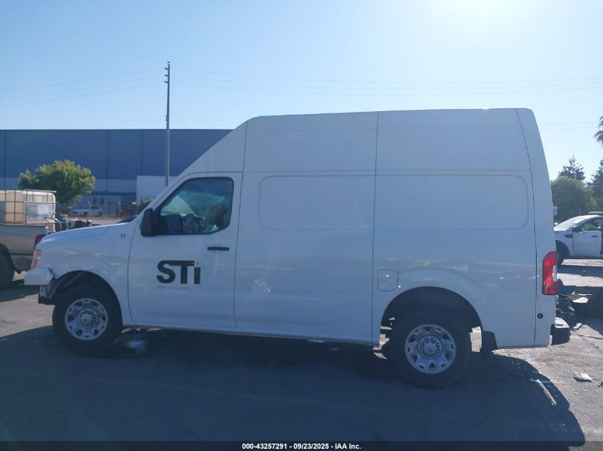 2020 Nissan Nv Cargo Nv2500 Hd Sv High Roof V6 VIN: 1N6BF0LY4LN810843 Lot: 43257291