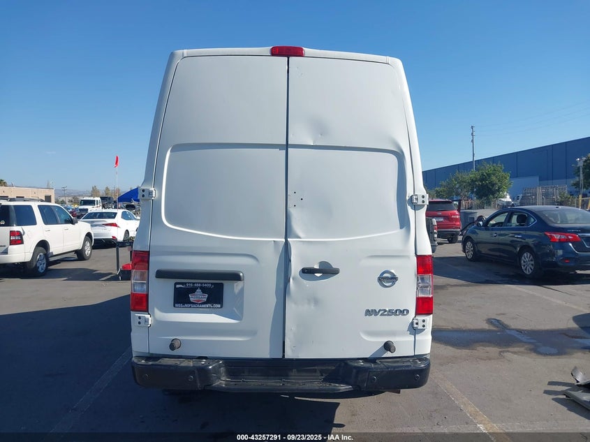 2020 Nissan Nv Cargo Nv2500 Hd Sv High Roof V6 VIN: 1N6BF0LY4LN810843 Lot: 43257291
