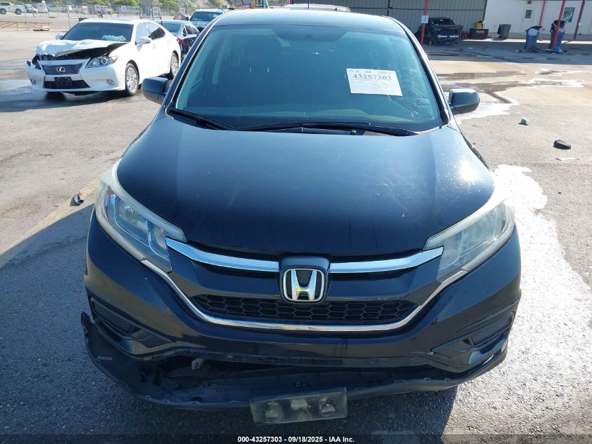 2015 Honda Cr-V Lx VIN: 3CZRM3H32FG716554 Lot: 43257303