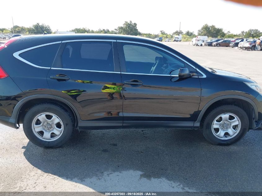2015 Honda Cr-V Lx VIN: 3CZRM3H32FG716554 Lot: 43257303
