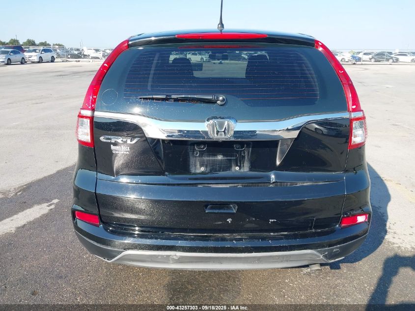 2015 Honda Cr-V Lx VIN: 3CZRM3H32FG716554 Lot: 43257303