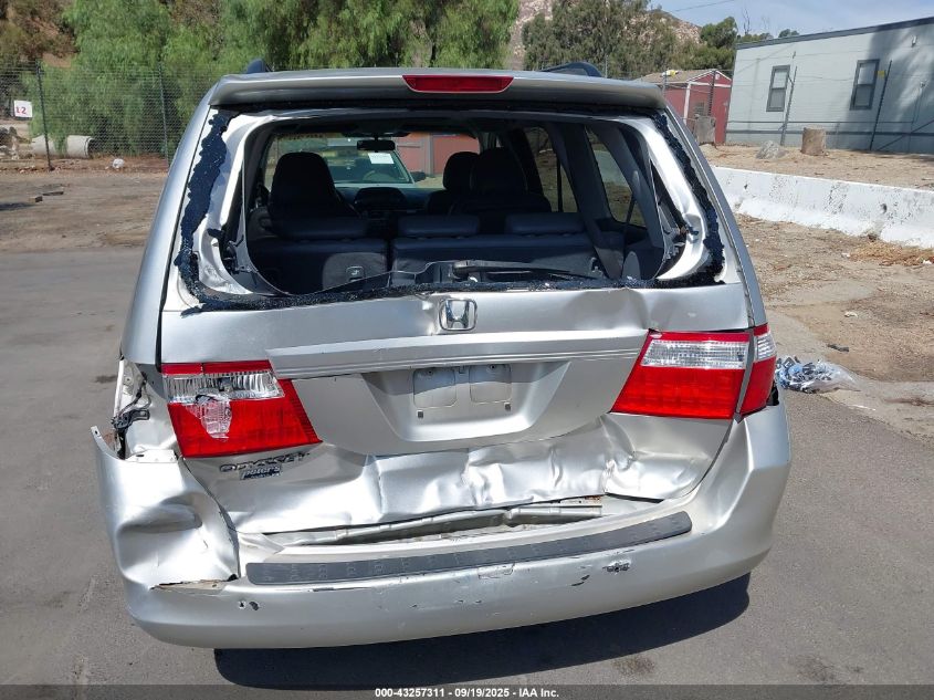 2007 Honda Odyssey Ex-L VIN: 5FNRL38697B452498 Lot: 43257311