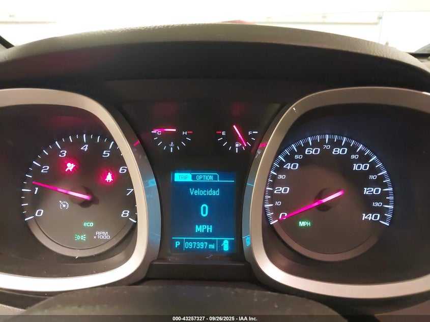 2013 CHEVROLET EQUINOX LS 2GNALBEK0D6384500