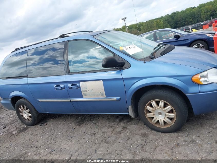 2007 Chrysler Town & Country Touring VIN: 2A4GP54L77R230625 Lot: 43257348