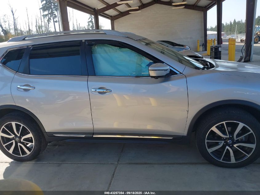 2019 Nissan Rogue Sl VIN: 5N1AT2MVOKC705004 Lot: 43257354