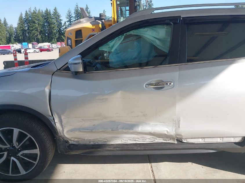 2019 Nissan Rogue Sl VIN: 5N1AT2MVOKC705004 Lot: 43257354