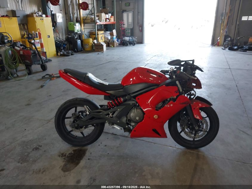 2008 Kawasaki Ex650 A VIN: JKAEXEA198A038090 Lot: 43257396