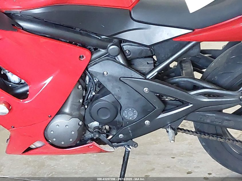 2008 Kawasaki Ex650 A VIN: JKAEXEA198A038090 Lot: 43257396