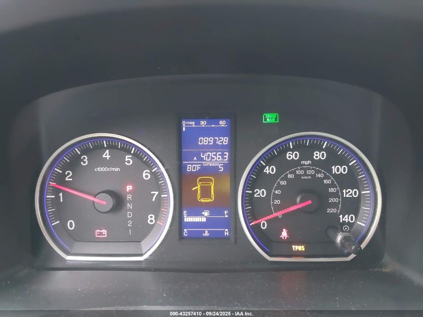 2011 Honda Cr-V Ex-L VIN: JHLRE4H74BC002954 Lot: 43257410