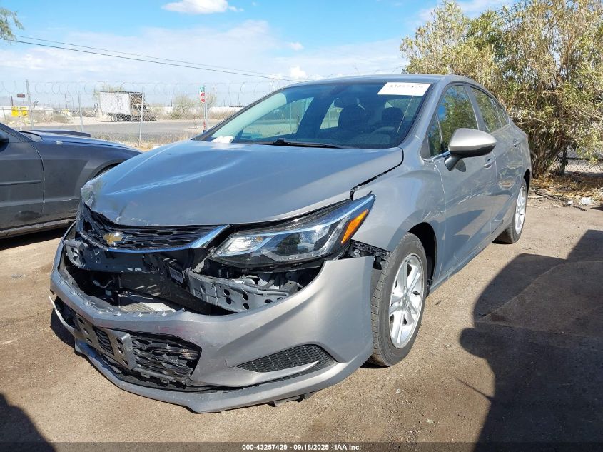 2018 Chevrolet Cruze Lt Auto VIN: 1G1BE5SM9J7118315 Lot: 43257429