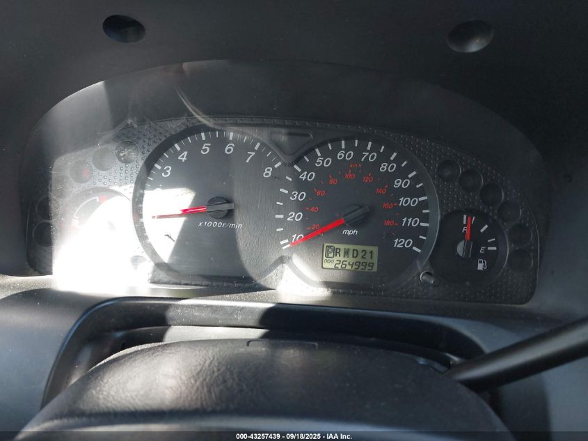 2001 Mazda Tribute Dx V6 VIN: 4F2YU07111KM40482 Lot: 43257439