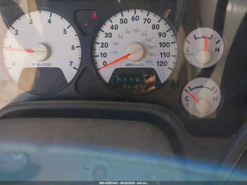 2008 Dodge Ram 1500 Slt VIN: 1D7HU18N28J145257 Lot: 43257443