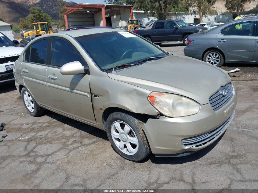 2006 Hyundai Accent Gls VIN: KMHCN46C56U029465 Lot: 43257454
