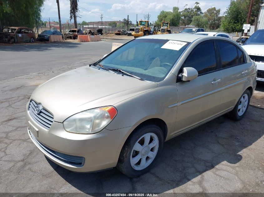 2006 Hyundai Accent Gls VIN: KMHCN46C56U029465 Lot: 43257454