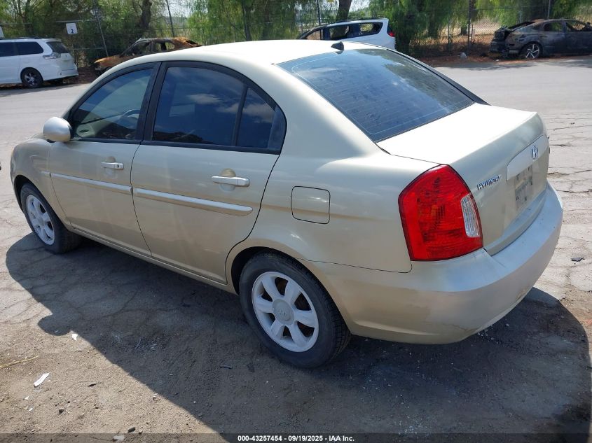 2006 Hyundai Accent Gls VIN: KMHCN46C56U029465 Lot: 43257454