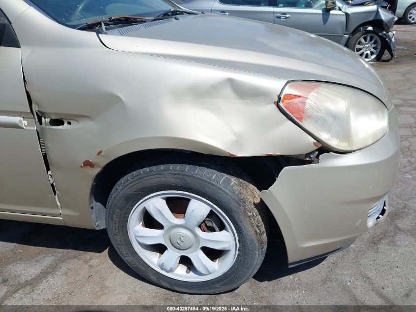 2006 Hyundai Accent Gls VIN: KMHCN46C56U029465 Lot: 43257454