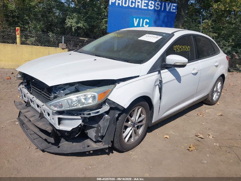 2016 Ford Focus Se VIN: 1FADP3F28GL404931 Lot: 43257530