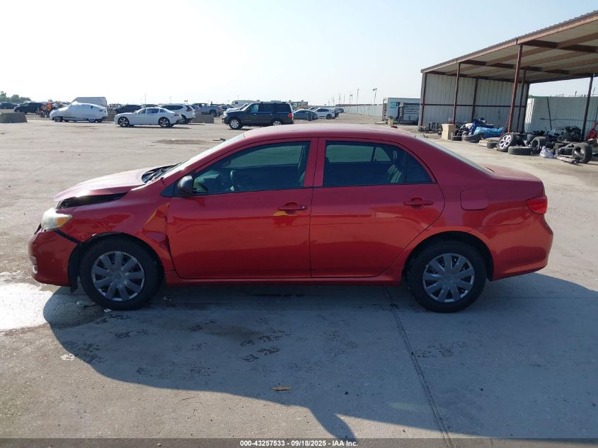 2010 Toyota Corolla VIN: 2T1BU4EE5AC379738 Lot: 43257533