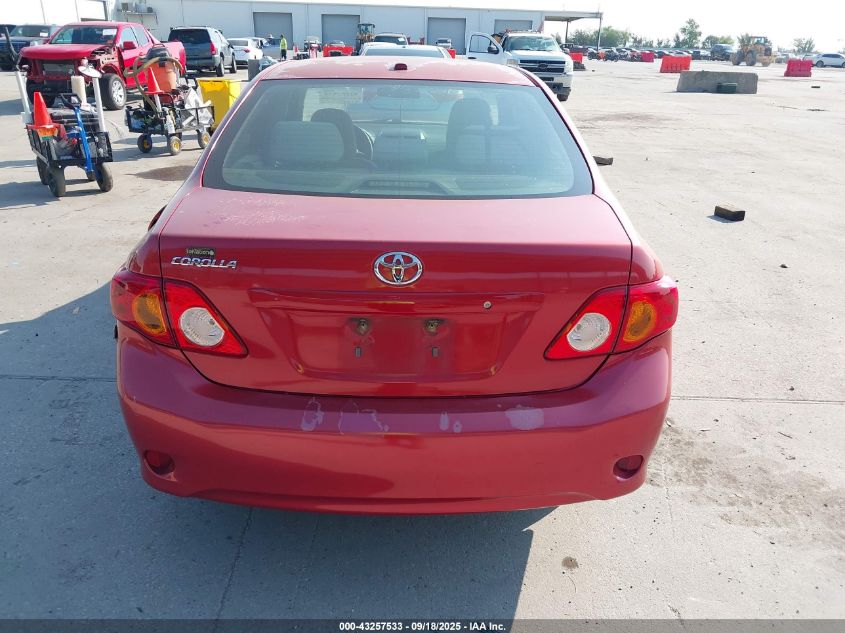 2010 Toyota Corolla VIN: 2T1BU4EE5AC379738 Lot: 43257533