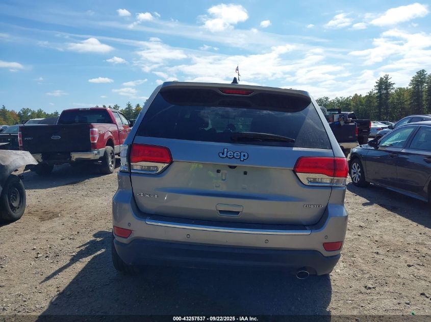 2016 Jeep Grand Cherokee Limited VIN: 1C4RJFBG0GC335026 Lot: 43257537