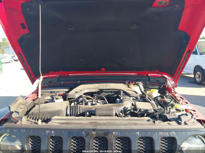 2021 Jeep Wrangler Willys 4X4 VIN: 1C4HJXAG5MW647243 Lot: 43257547