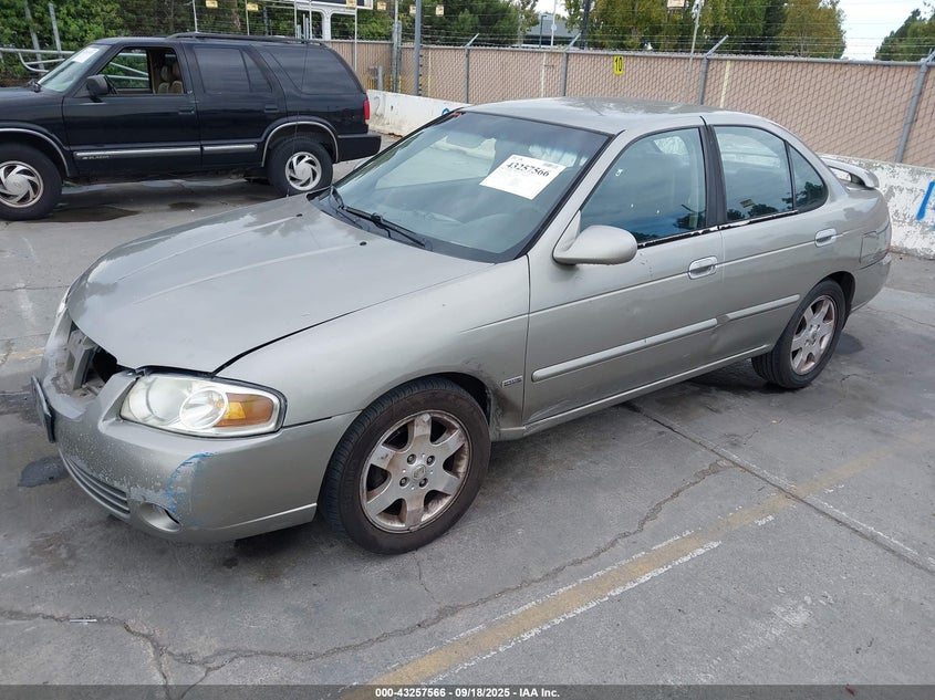 3N1CB51D46L504216 2006 NISSAN SENTRA photo no. 2
