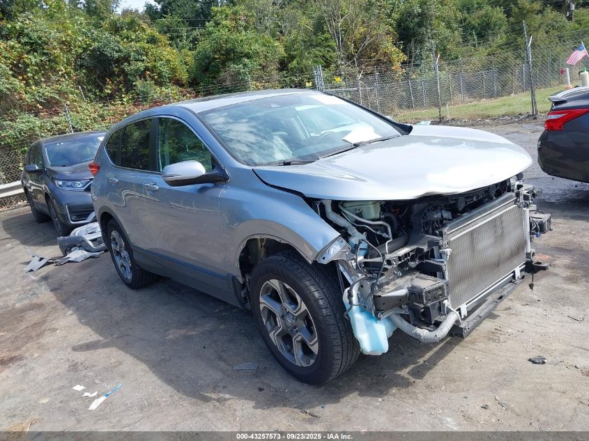 2019 Honda Cr-V Ex-L VIN: 5J6RW2H8XKL011627 Lot: 43257573