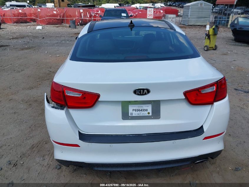 2015 Kia Optima Ex VIN: 5XXGN4A75FG515943 Lot: 43257590