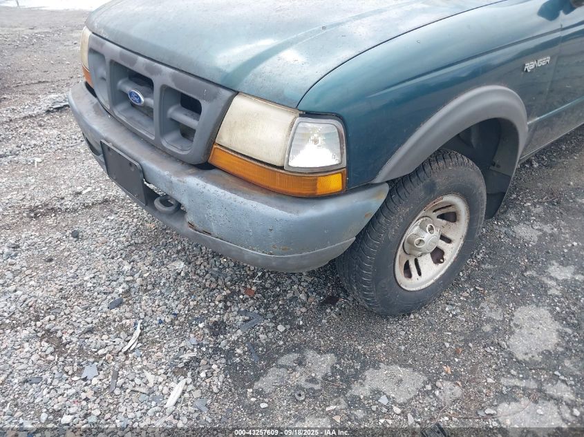1998 Ford Ranger Splash/Xl/Xlt VIN: 1FTZR15U4WTA41026 Lot: 43257609