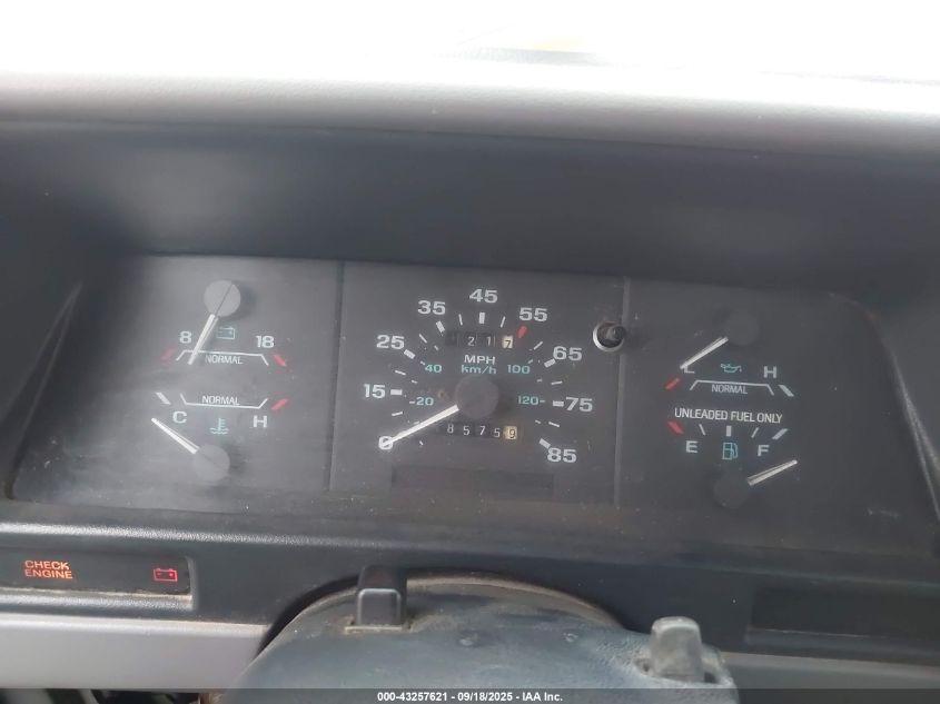 1993 Ford Ranger VIN: 1FTCR10A5PPB01585 Lot: 43257621