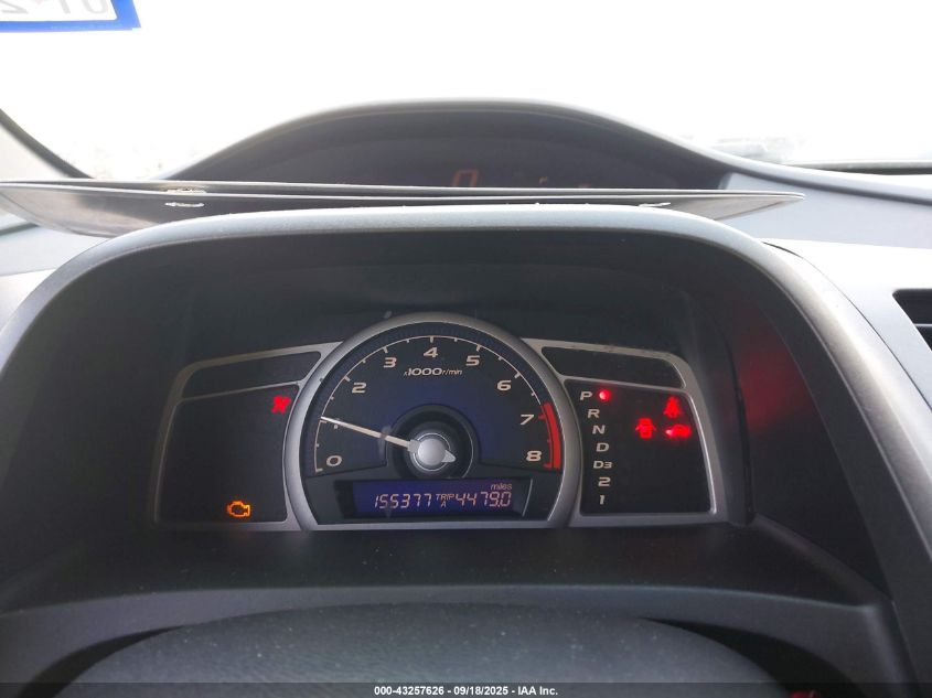 2009 Honda Civic Lx VIN: 2HGFG12619H508307 Lot: 43257626