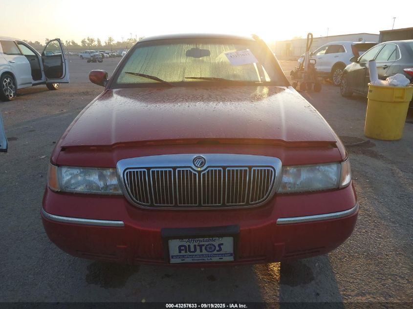 1999 Mercury Grand Marquis Ls VIN: 2MEFM75W9XX665106 Lot: 43257633