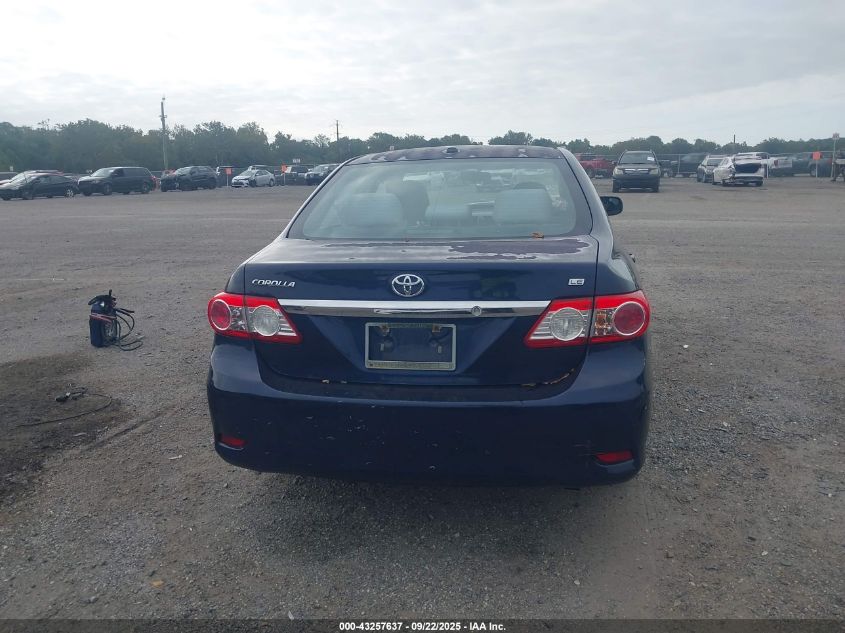 2011 Toyota Corolla Le VIN: 2T1BU4EE4BC729040 Lot: 43257637