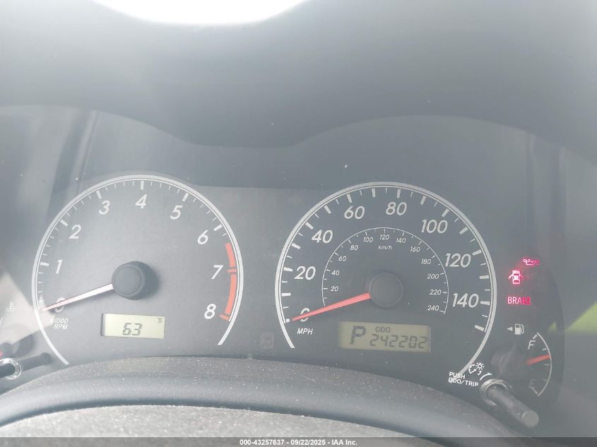 2011 Toyota Corolla Le VIN: 2T1BU4EE4BC729040 Lot: 43257637