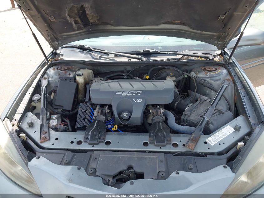 2004 Pontiac Grand Prix Gt1 VIN: 2G2WP522741348202 Lot: 43257683