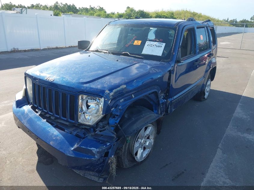2009 Jeep Liberty Sport VIN: 1J8GN28K29W547596 Lot: 43257689