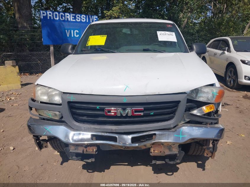 2007 GMC Sierra 1500 Classic Work VIN: 1GTEC14X27Z190271 Lot: 43257696