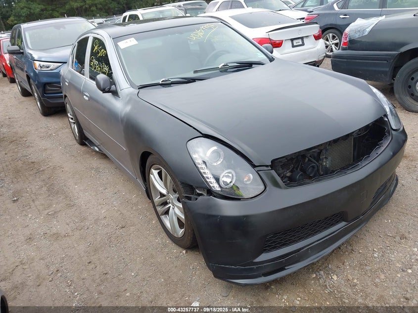 2006 INFINITI G35X auction photo 1