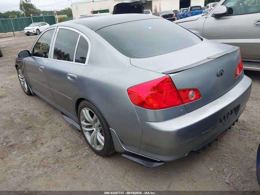 2006 INFINITI G35X auction photo 3