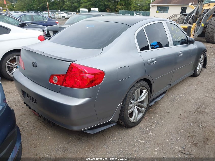 2006 INFINITI G35X auction photo 4