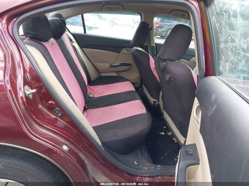 2014 Honda Civic Lx VIN: 19XFB2F59EE019843 Lot: 43257746