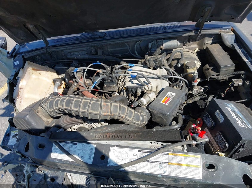 2000 Ford Ranger Xl/Xlt VIN: 1FTYR14V7YTA93923 Lot: 43257751