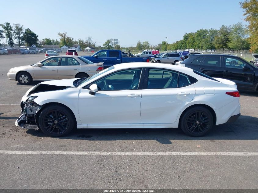 2025 TOYOTA CAMRY SE - 4T1DBADK6SU541932