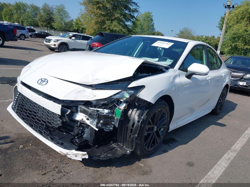 2025 TOYOTA CAMRY SE - 4T1DBADK6SU541932
