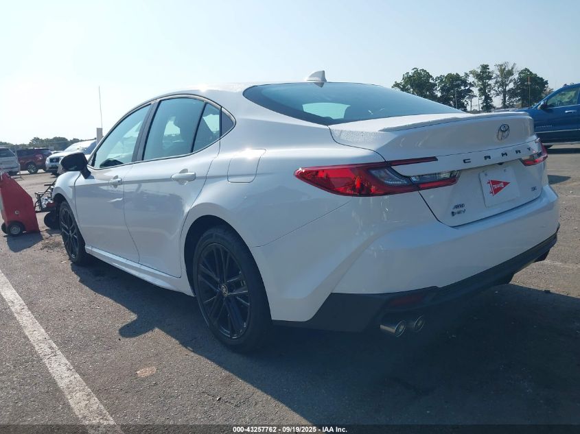 2025 TOYOTA CAMRY SE - 4T1DBADK6SU541932