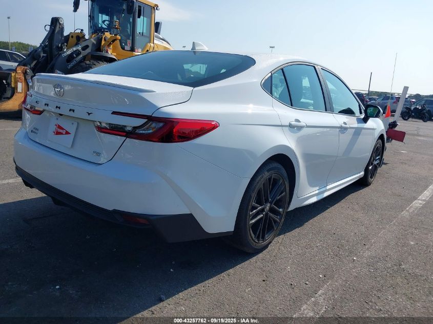 2025 TOYOTA CAMRY SE - 4T1DBADK6SU541932