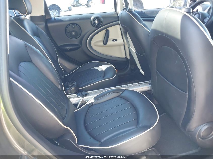 2011 Mini Cooper S Countryman VIN: WMWZC3C5XBWL79481 Lot: 43257774