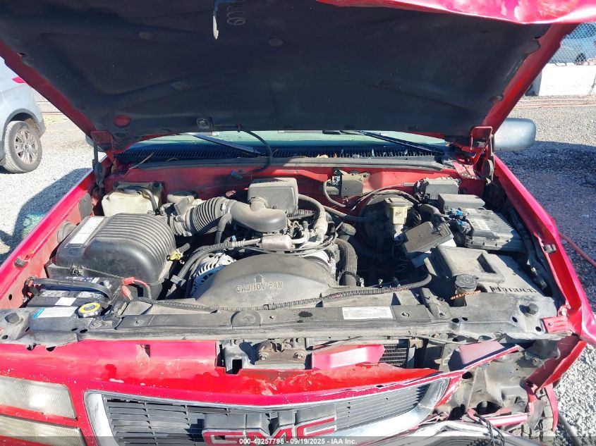 1997 GMC Sierra 2500 Hd Sl VIN: 1GTGK29R9VE538311 Lot: 43257795